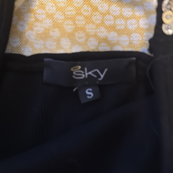 Sky Black and Silver Back Sequin Tank Top - Picture 5 of 6